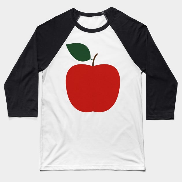 Red Apple Baseball T-Shirt by Rosi Feist